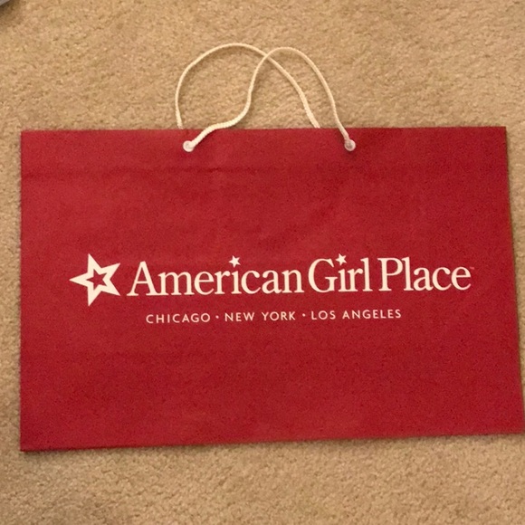 american girl shopping bag